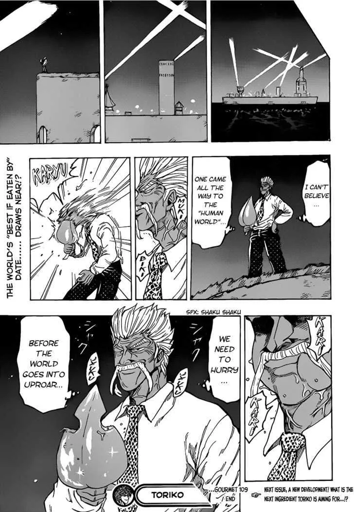 Toriko Chapter 109 page 19 - MangaNato