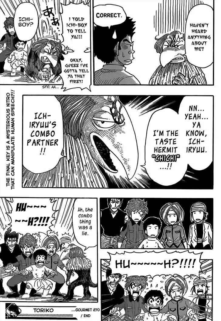 Toriko Chapter 270 page 19 - MangaNato