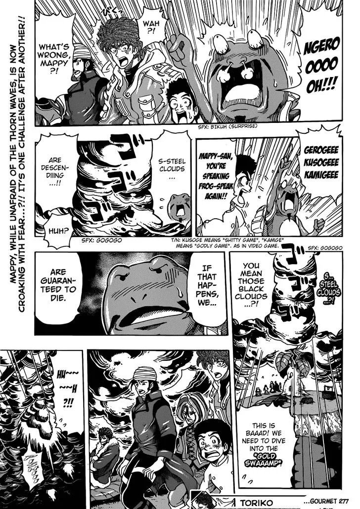 Toriko Chapter 277 page 17 - MangaNato