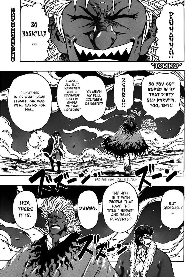 Toriko Chapter 282 page 1 - MangaNato