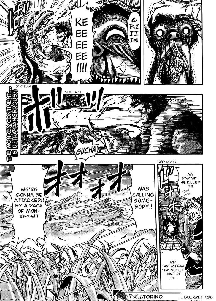 Toriko Chapter 296 page 17 - MangaKakalot