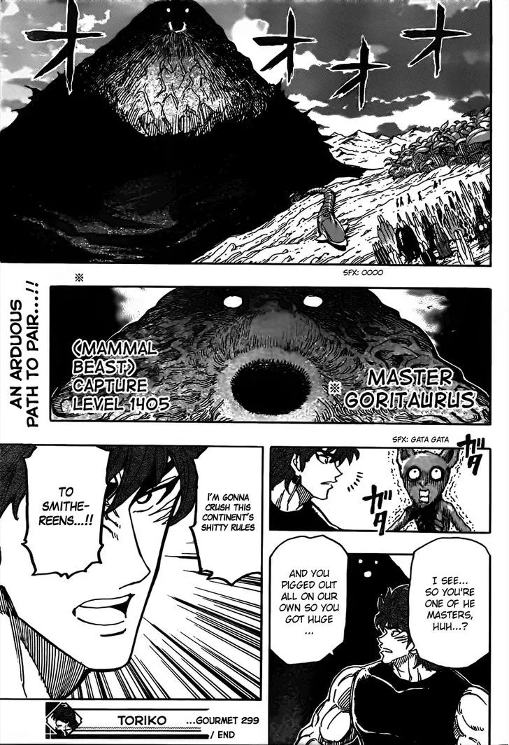 Toriko Chapter 299 page 18 - MangaNato