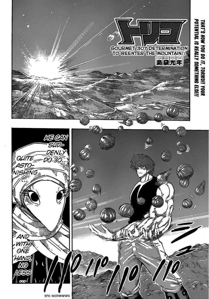 Toriko Chapter 307 page 2 - MangaNato