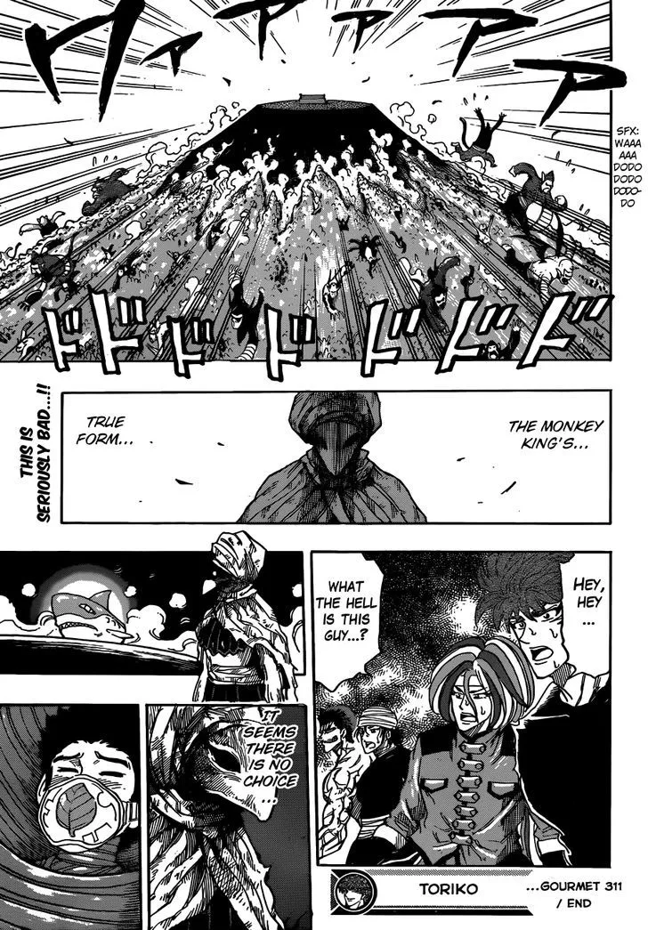 Toriko Chapter 311 page 18 - MangaNato