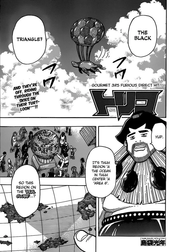 Toriko Chapter 325 page 1 - MangaNato