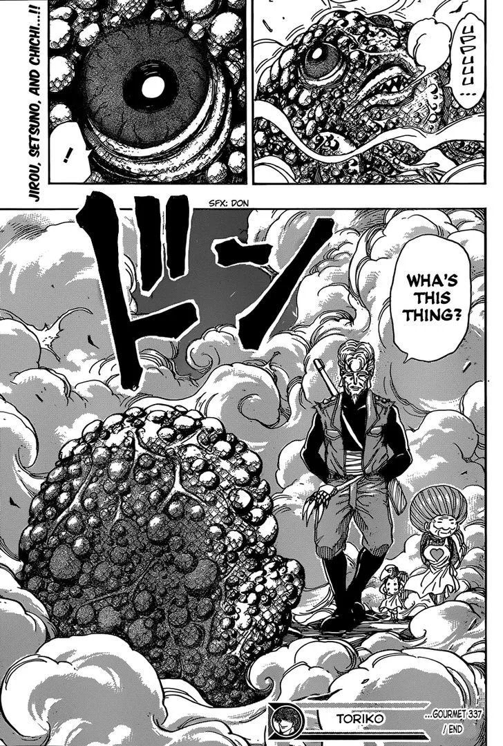 Toriko Chapter 337 page 19 - MangaNato