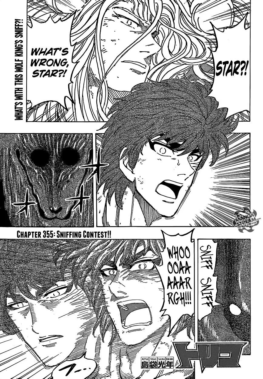 Toriko Chapter 355 page 1 - MangaNato