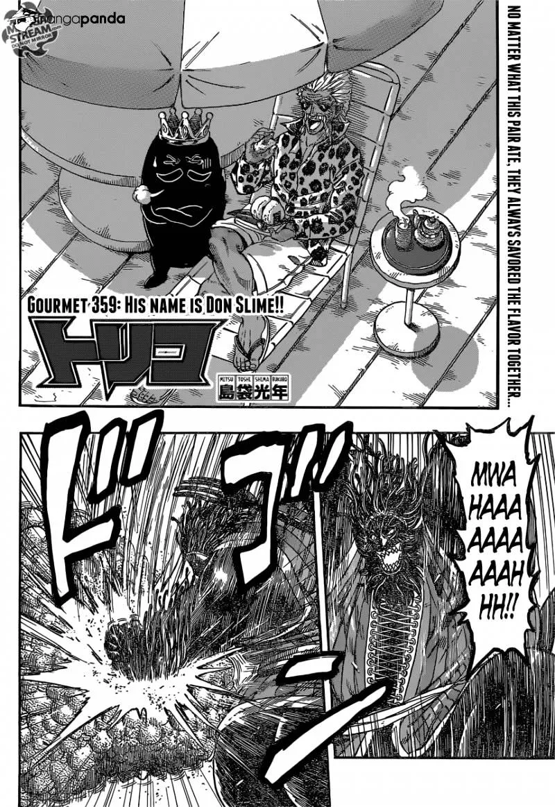 Toriko Chapter 359 page 2 - MangaNato