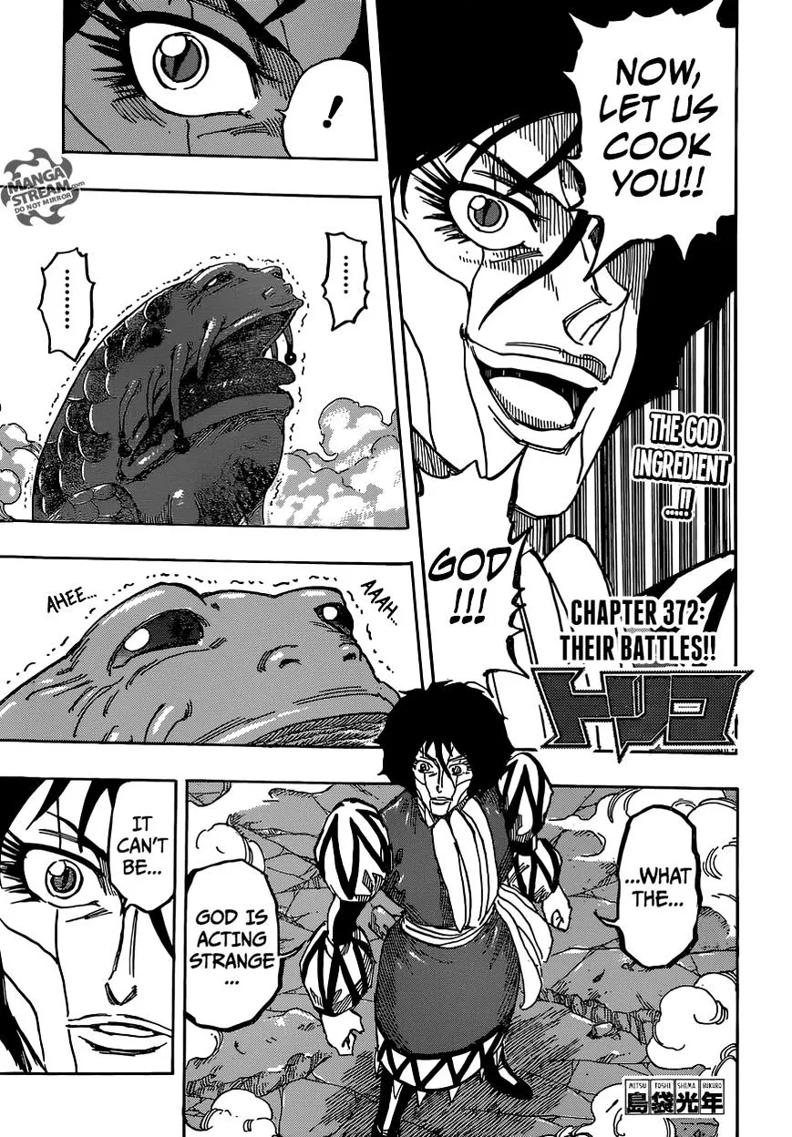 Toriko Chapter 372 page 1 - MangaNato