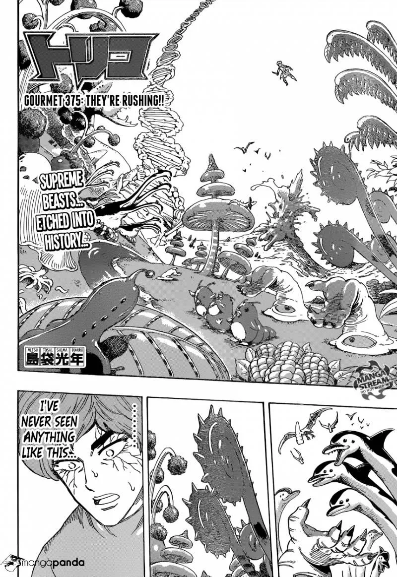 Toriko Chapter 375 page 2 - MangaNato