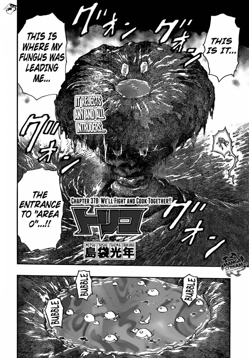 Toriko Chapter 378 page 2 - MangaNato