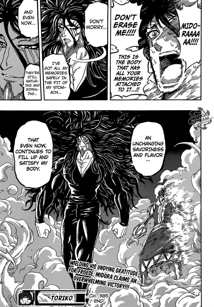 Toriko Chapter 385 page 19 - MangaNato