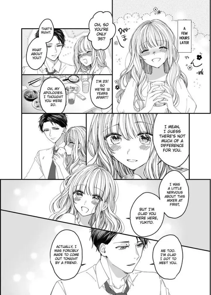 Toshiue Shachou wa Tennen Dekiai Monster ~Kousai 0-nichi, Shojo wo Tsumareta Asa ni Proposal!?~ Chapter 1 page 13 - MangaKakalot