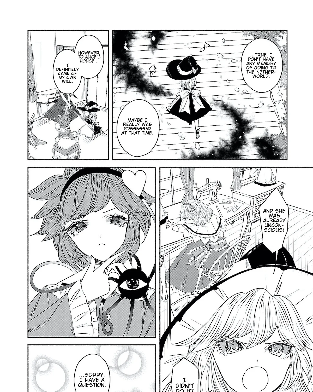 Touhou Chireikiden ~ Hansoku Tantei Satori - Page 22