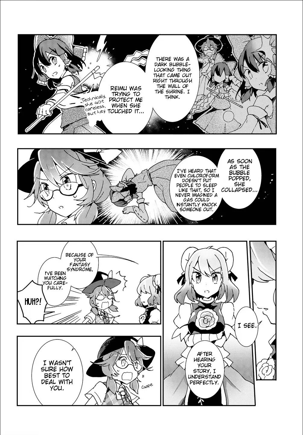 Touhou Ibarakasen - Wild And Horned Hermit Chapter 29 page 22 - MangaNato