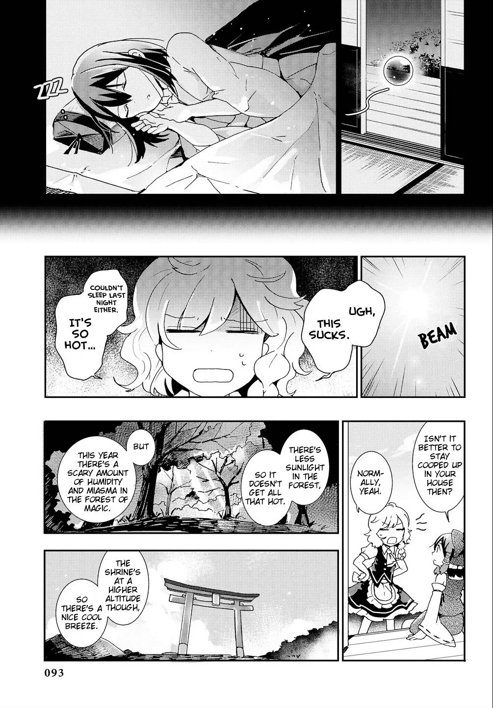 Touhou Ibarakasen - Wild And Horned Hermit Chapter 29 page 9 - MangaNato