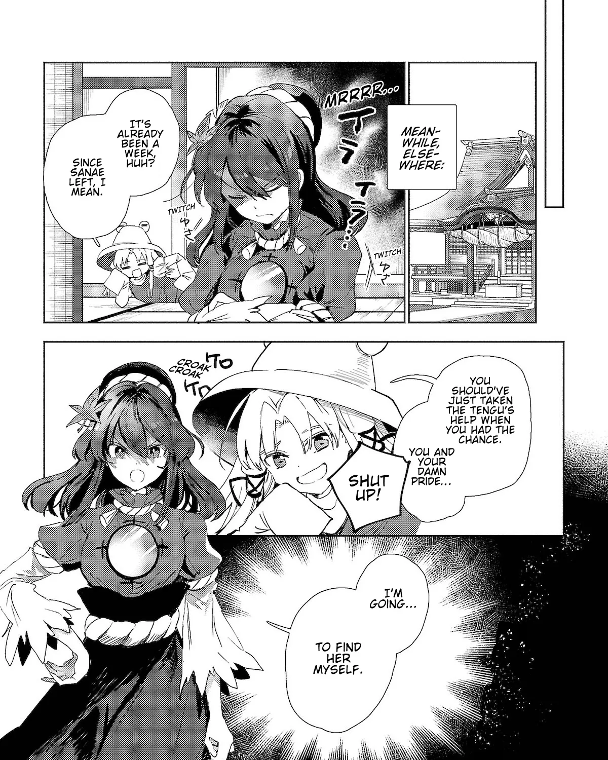 Touhou -  Sanae-san Is on the Run! Chapter 2.2 page 17 - MangaNato