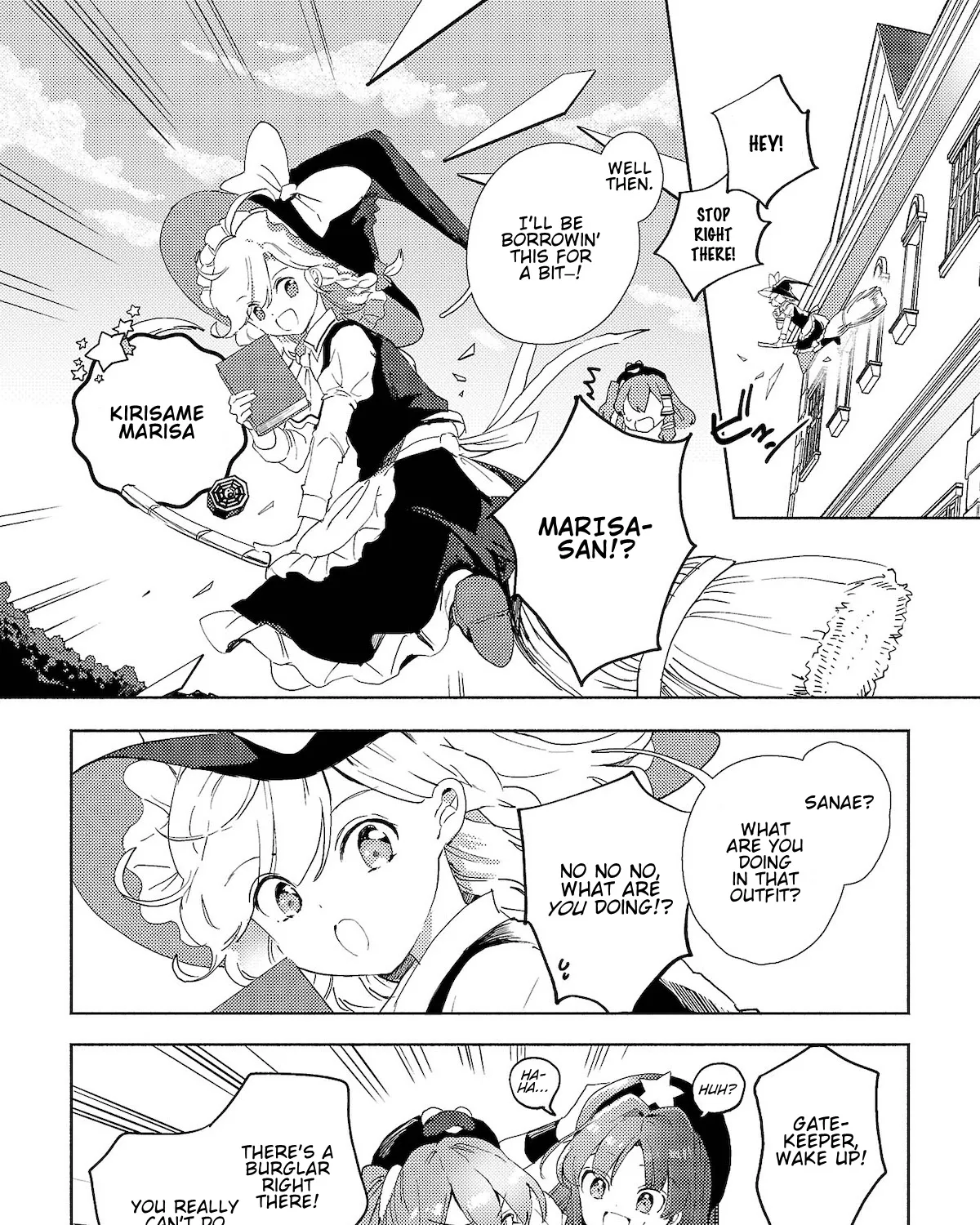 Touhou -  Sanae-san Is on the Run! Chapter 2.2 page 7 - MangaNato