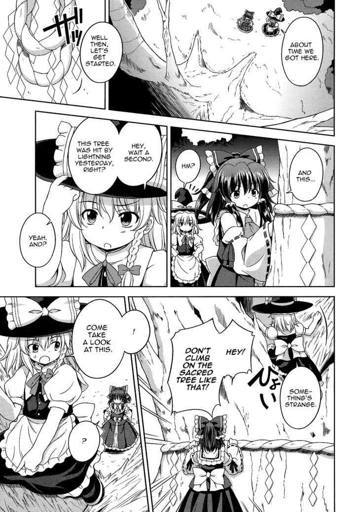 Touhou Sangetsusei: Strange and Bright Nature Deity Chapter 22 page 6 - MangaNato