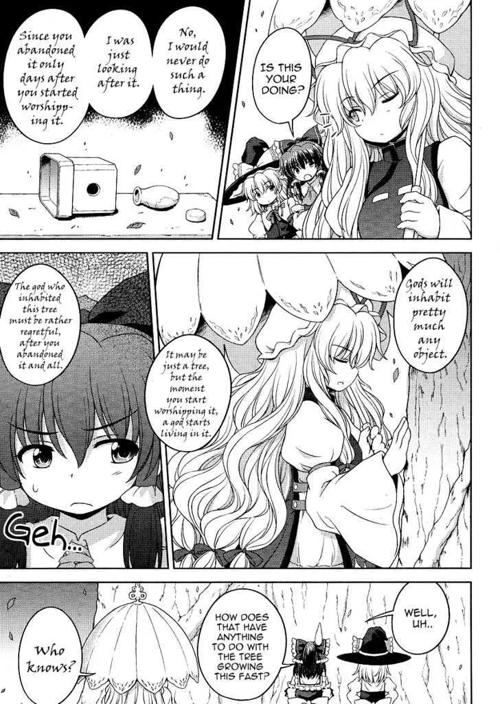 Touhou Sangetsusei: Strange and Bright Nature Deity Chapter 23 page 9 - MangaNato