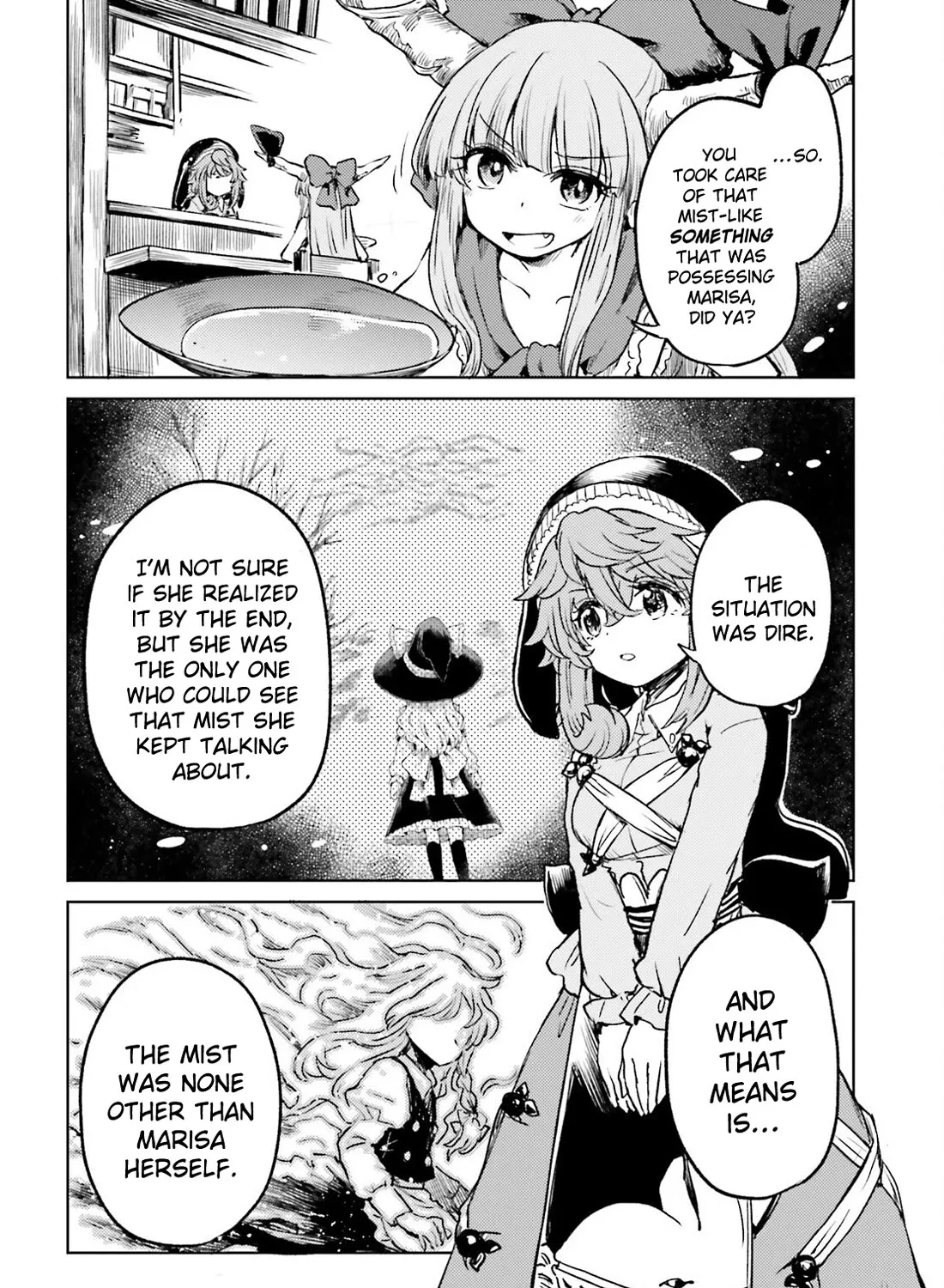 Touhou Suichouka ~ Lotus Eater-Tachi No Suisei Chapter 60 page 45 - MangaNato