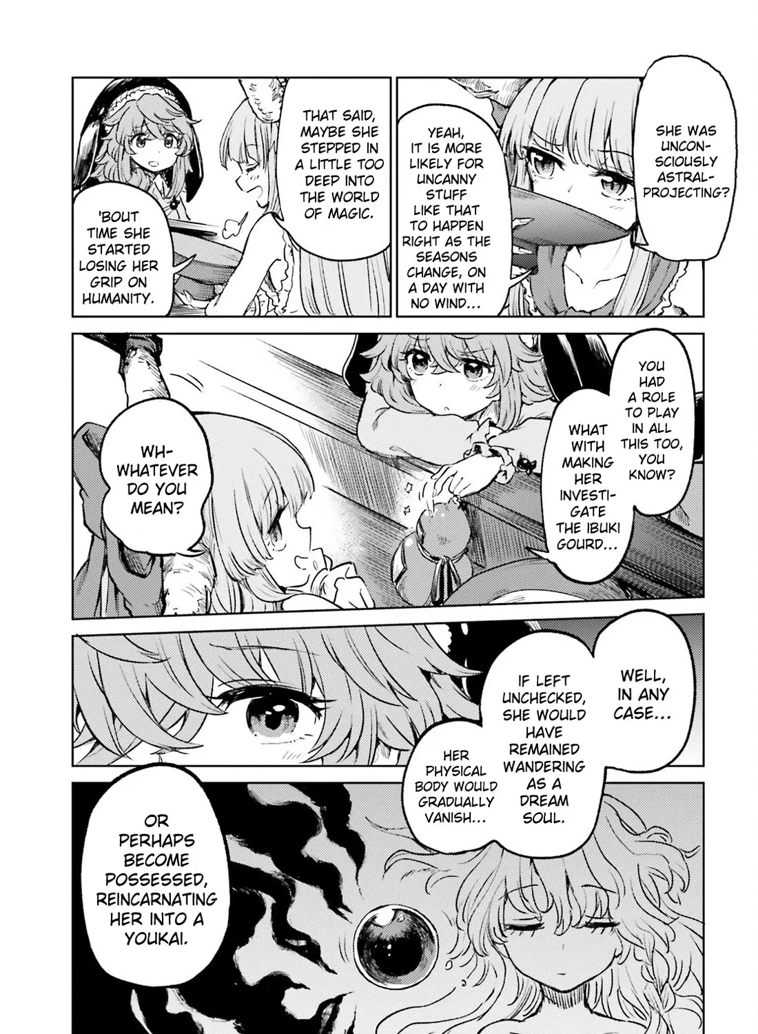 Touhou Suichouka ~ Lotus Eater-Tachi No Suisei Chapter 60 page 47 - MangaNato