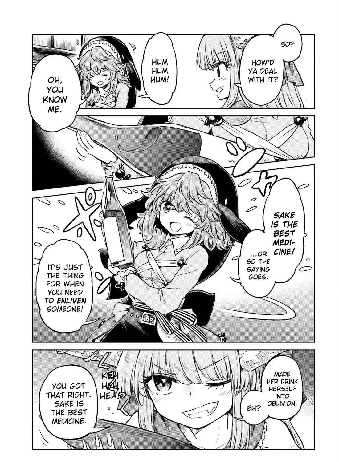 Touhou Suichouka ~ Lotus Eater-Tachi No Suisei Chapter 60 page 51 - MangaNato