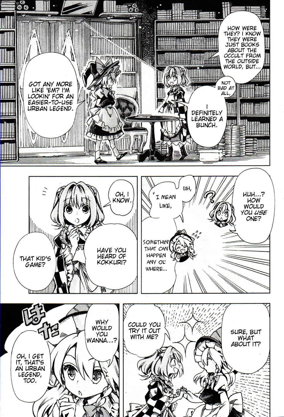 Touhou Suzunaan - Forbidden Scrollery. Chapter 26 page 13 - MangaNato