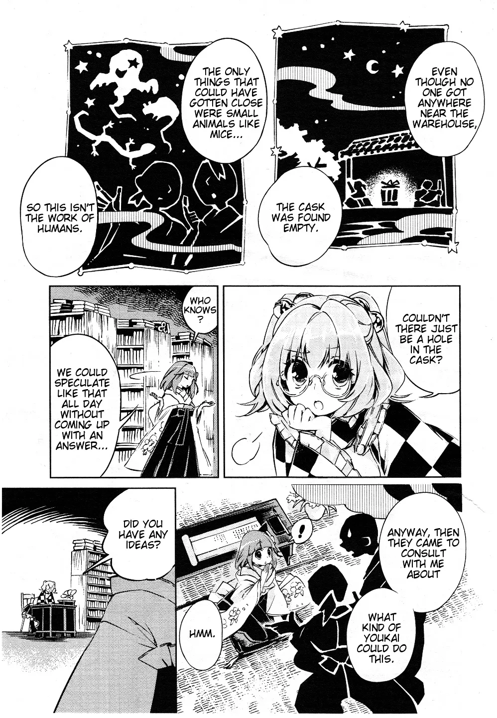 Touhou Suzunaan - Forbidden Scrollery. Chapter 6 page 6 - MangaKakalot