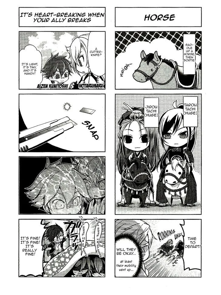 Touken Ranbu 4-koma Anthology Chapter 1 page 9 - MangaKakalot