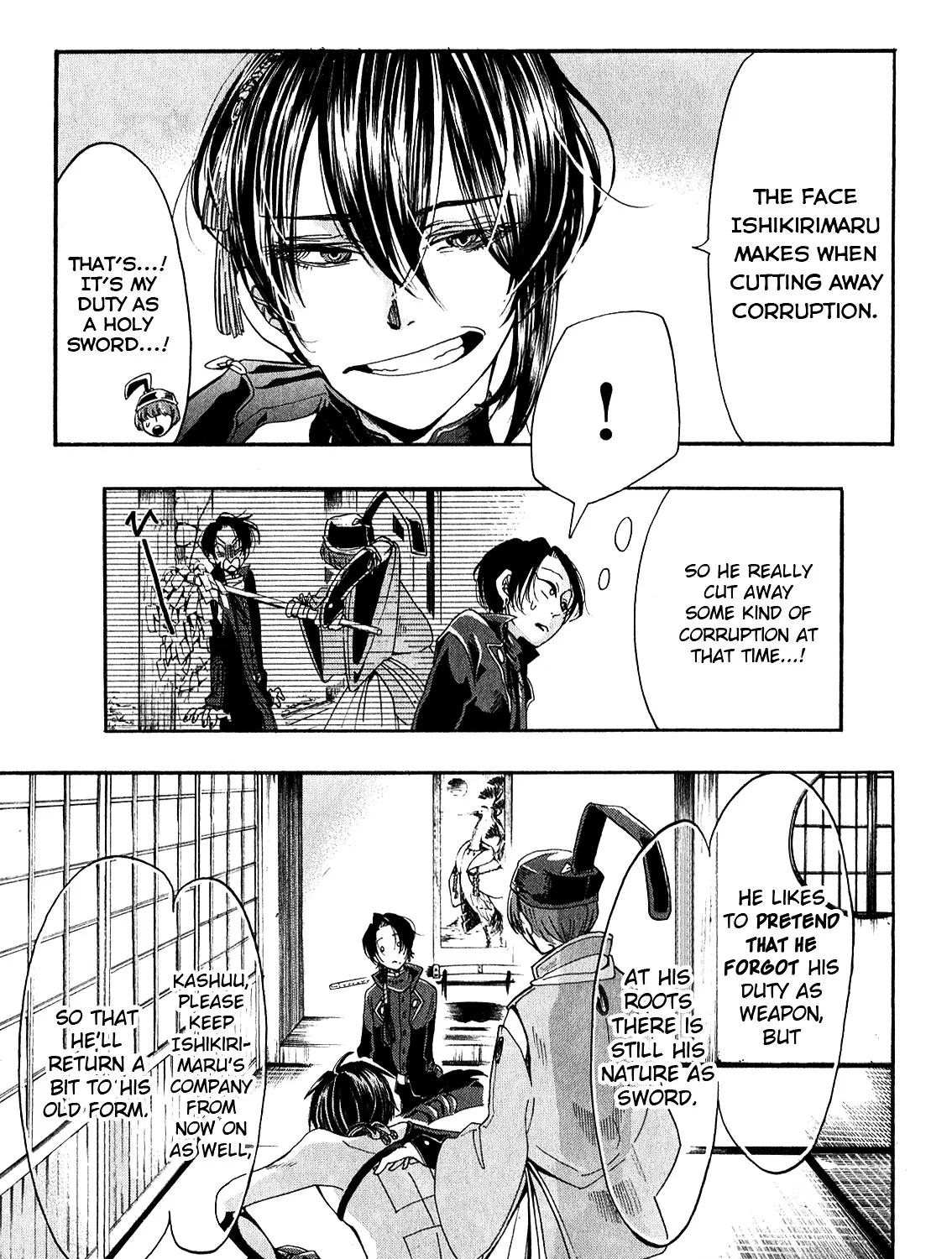 Touken Ranbu Anthology ~ Hibana Mae, Touken Danshi ~ Chapter 6 page 9 - MangaKakalot