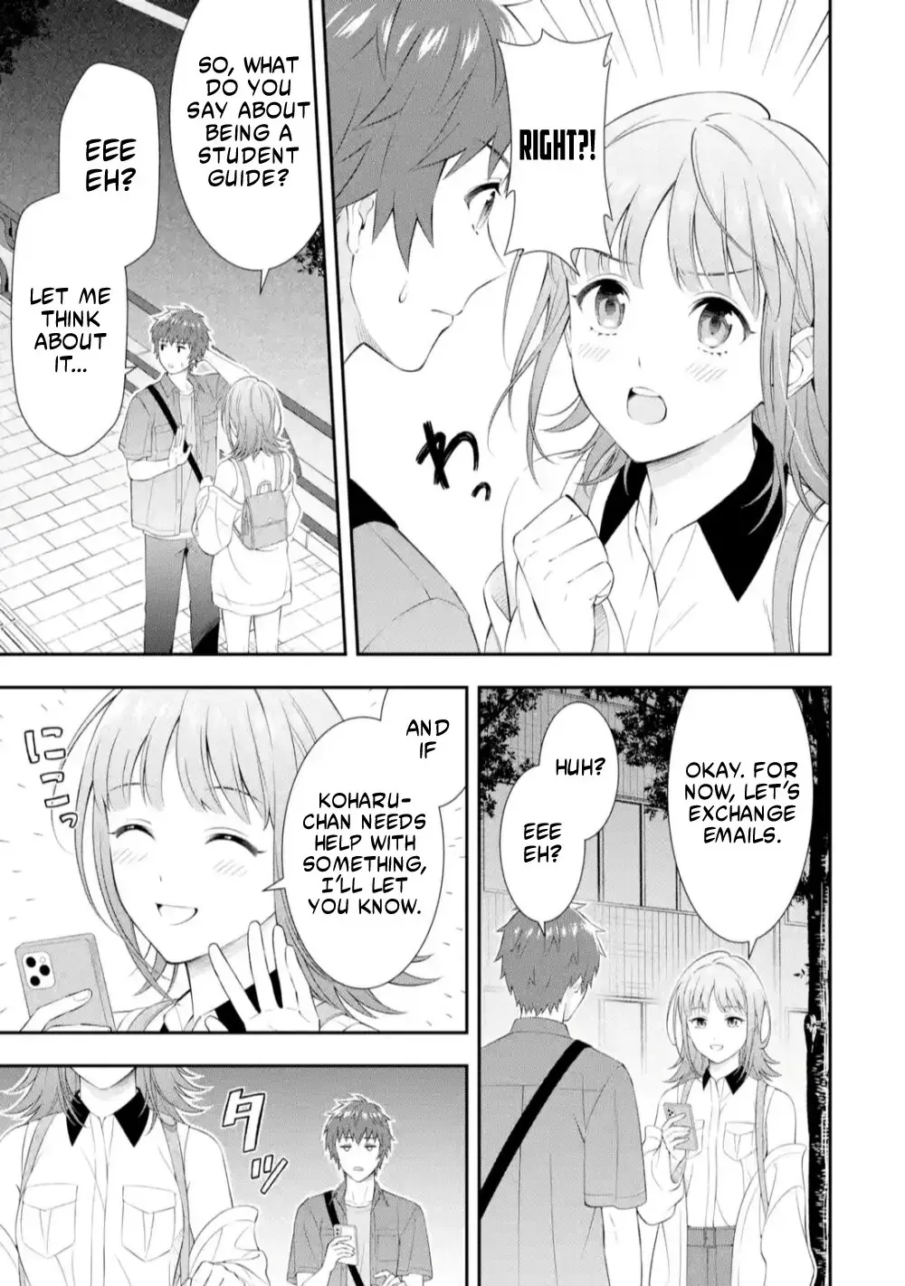 Toumei na Yoru ni Kakeru-kun to, Me ni Mienai Koi wo Shita. Chapter 1.1 page 22 - MangaNato