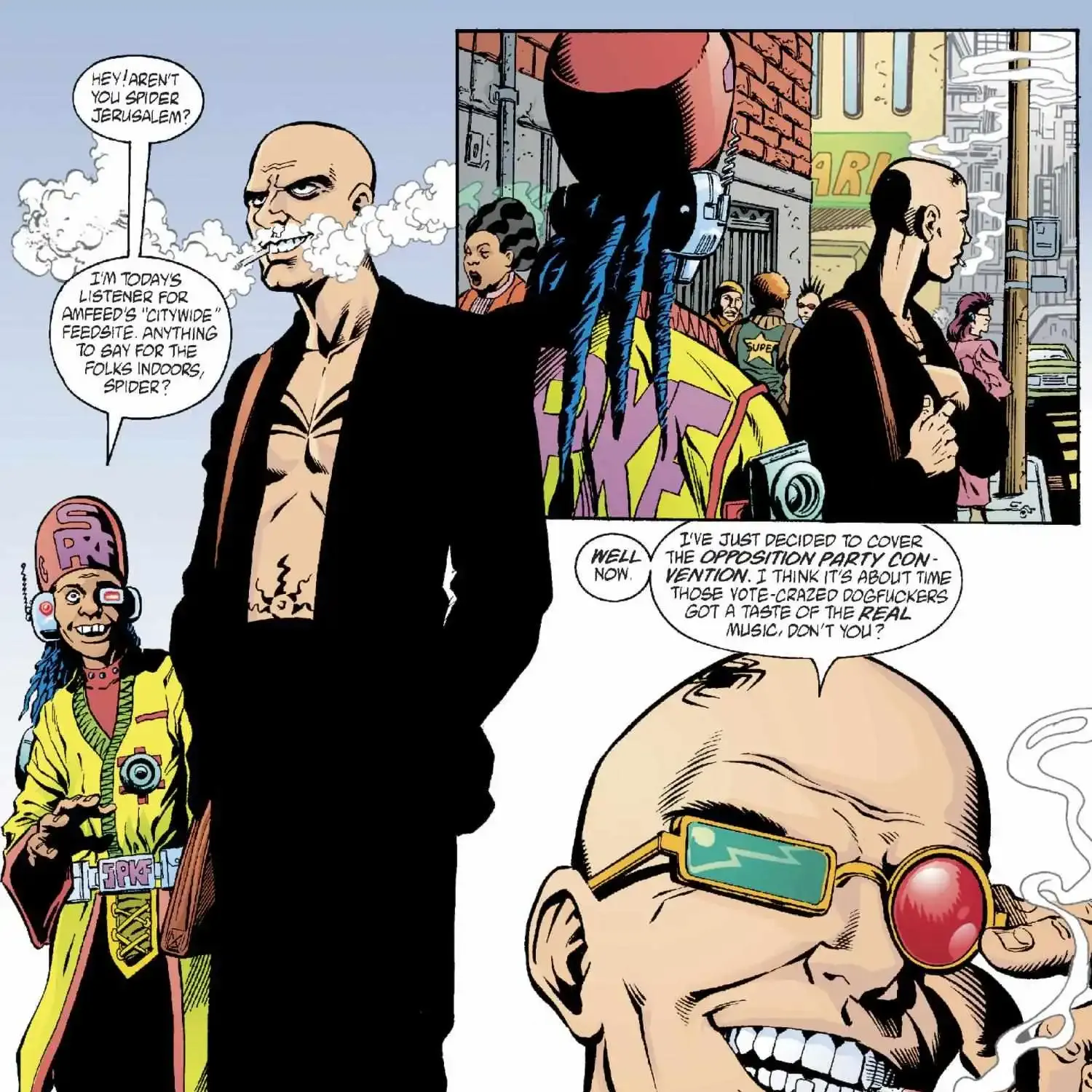 Transmetropolitan Chapter 13 page 56 - MangaKakalot