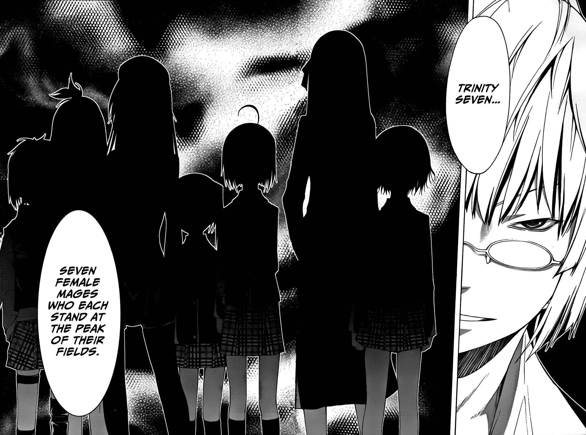 Trinity Seven: 7-Nin No Mahoutsukai Chapter 1 page 14 - MangaNato