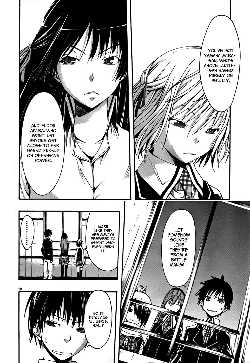 Trinity Seven: 7-Nin No Mahoutsukai Chapter 1 page 21 - MangaNato