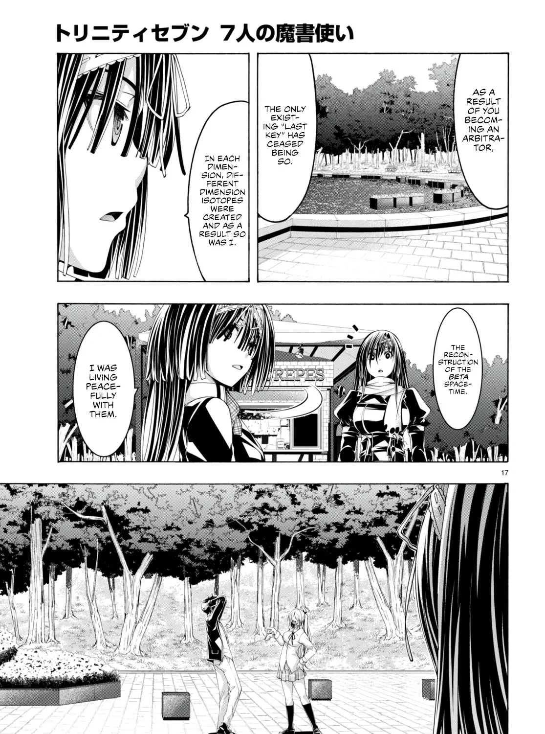 Trinity Seven: 7-Nin No Mahoutsukai Chapter 138 page 30 - MangaNato