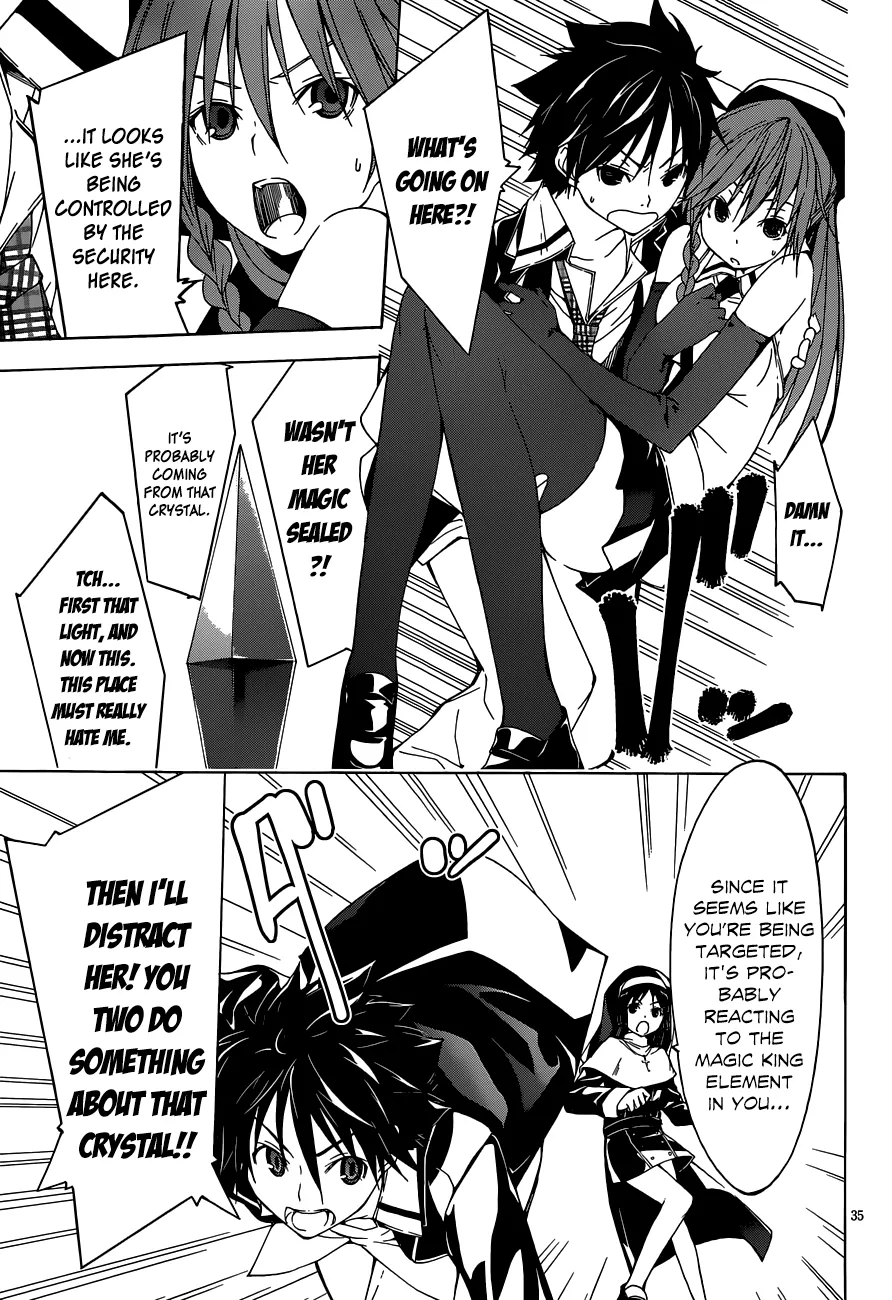 Trinity Seven: 7-Nin No Mahoutsukai Chapter 30 page 35 - MangaNato