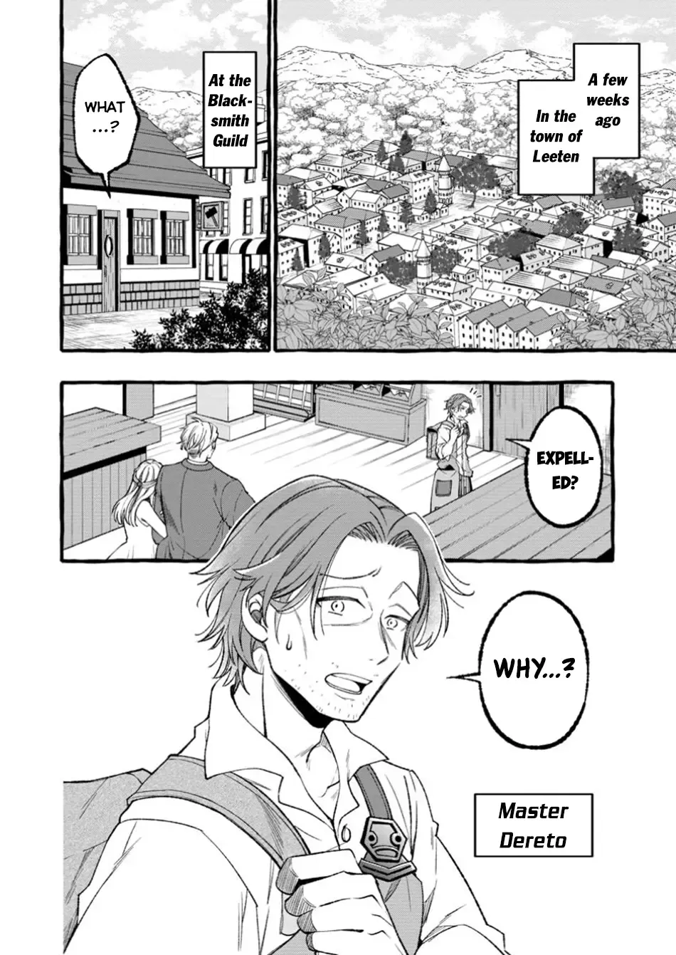 Tsuihou Sareta Ossan Kajishi, Nazeka Densetsu no Daimyouko ni Naru ~Mukashi Omocha no Buki o Tsukutteageta Kodomotachi ga Zenin Eiyuu ni Natteita~ Chapter 1 page 5 - MangaKakalot