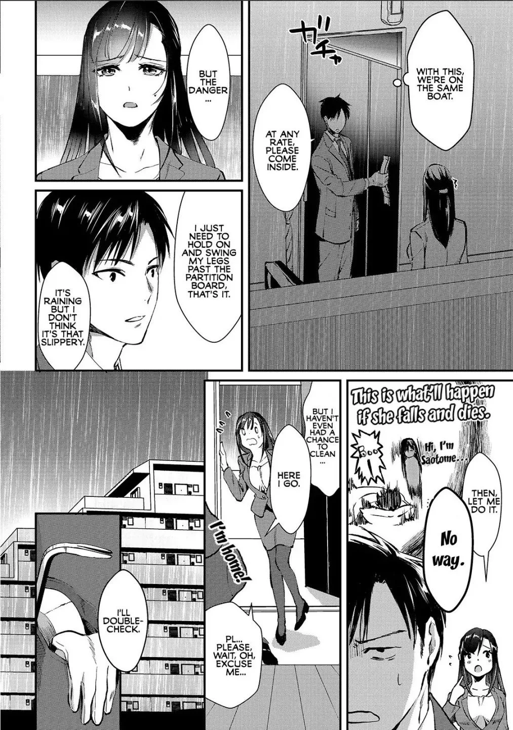 Tsuki 50-man Moratte mo Ikigai no Nai Tonari no Onee-san ni 30-man de Yatowarete "Okaeri" tte Iu Oshigoto ga Tanoshii Chapter 1 page 11 - MangaKakalot