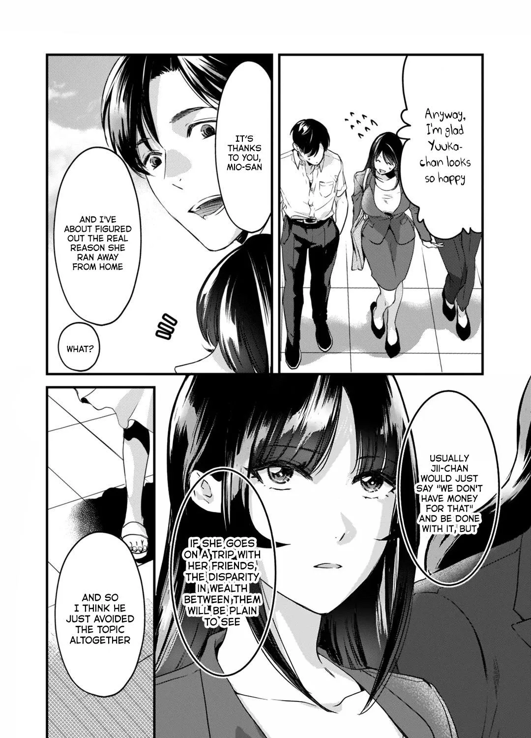 Tsuki 50-man Moratte mo Ikigai no Nai Tonari no Onee-san ni 30-man de Yatowarete "Okaeri" tte Iu Oshigoto ga Tanoshii Chapter 19 page 20 - MangaKakalot