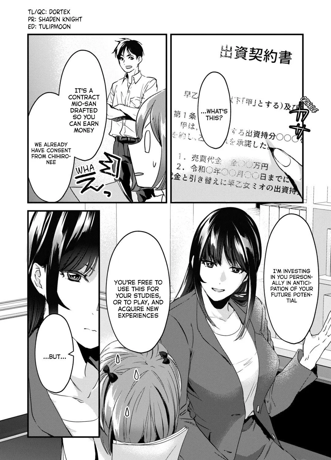 Tsuki 50-man Moratte mo Ikigai no Nai Tonari no Onee-san ni 30-man de Yatowarete "Okaeri" tte Iu Oshigoto ga Tanoshii Chapter 19 page 8 - MangaKakalot