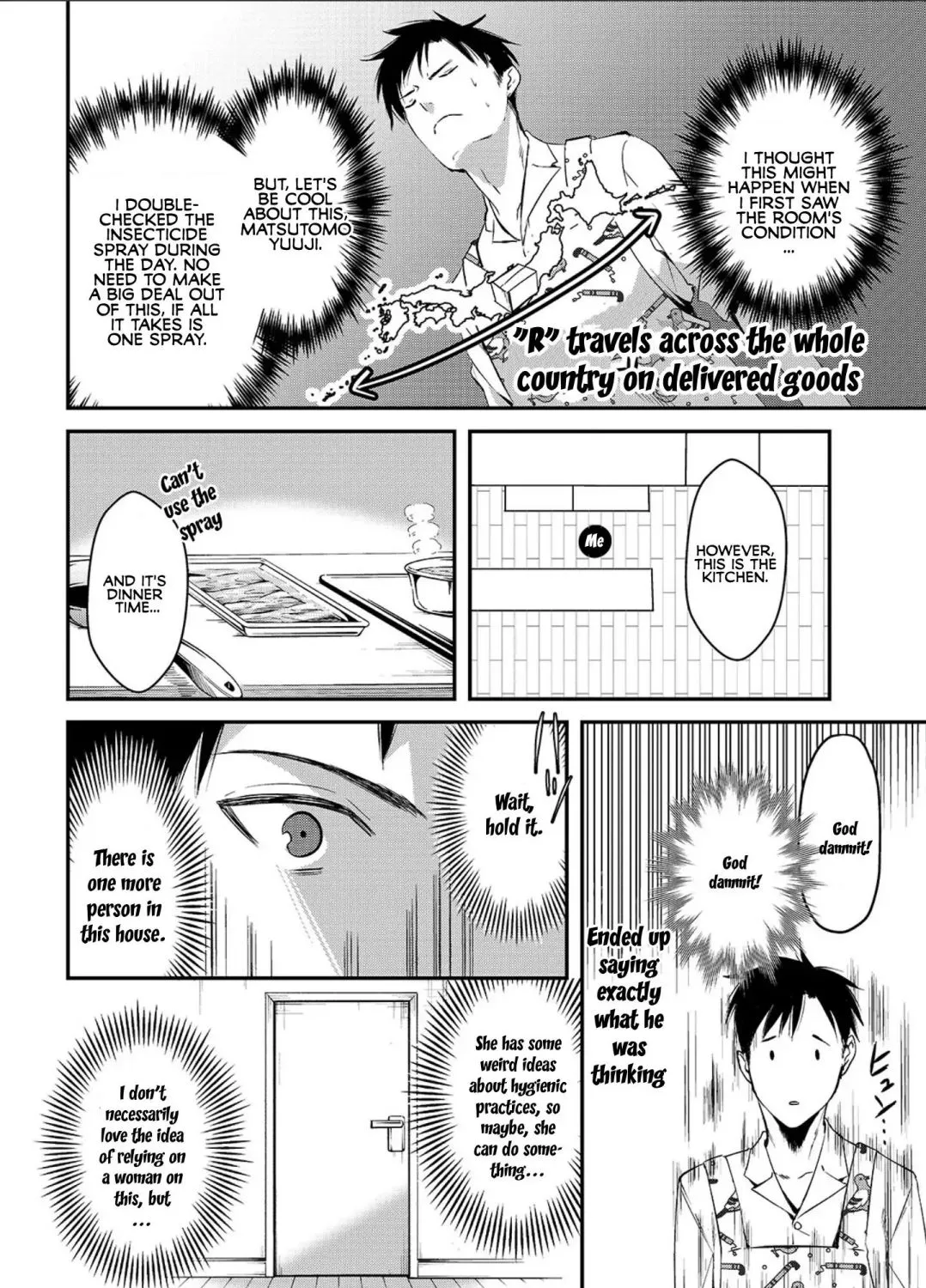 Tsuki 50-man Moratte mo Ikigai no Nai Tonari no Onee-san ni 30-man de Yatowarete "Okaeri" tte Iu Oshigoto ga Tanoshii Chapter 2 page 19 - MangaKakalot