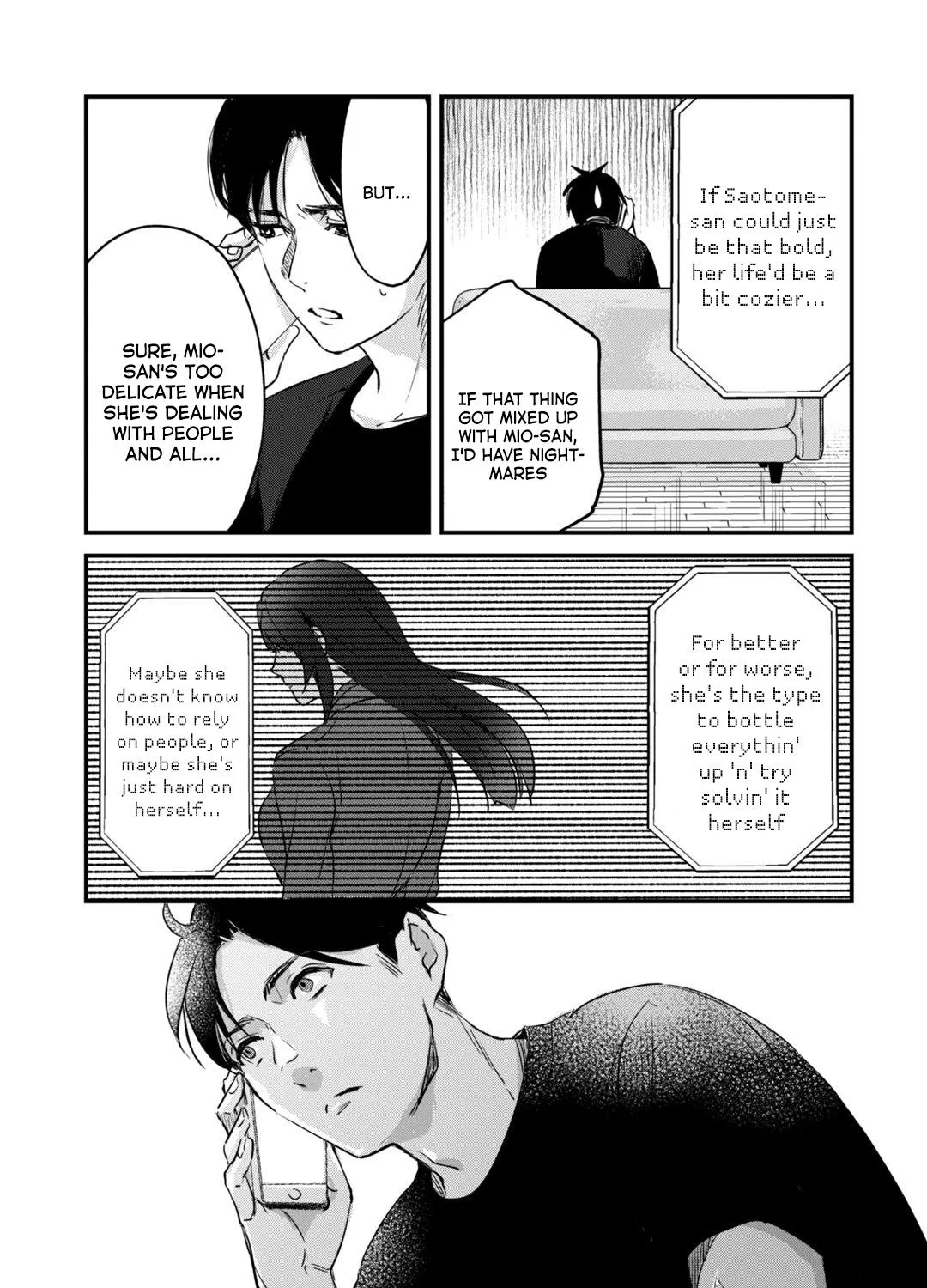 Tsuki 50-man Moratte mo Ikigai no Nai Tonari no Onee-san ni 30-man de Yatowarete "Okaeri" tte Iu Oshigoto ga Tanoshii Chapter 20 page 58 - MangaKakalot