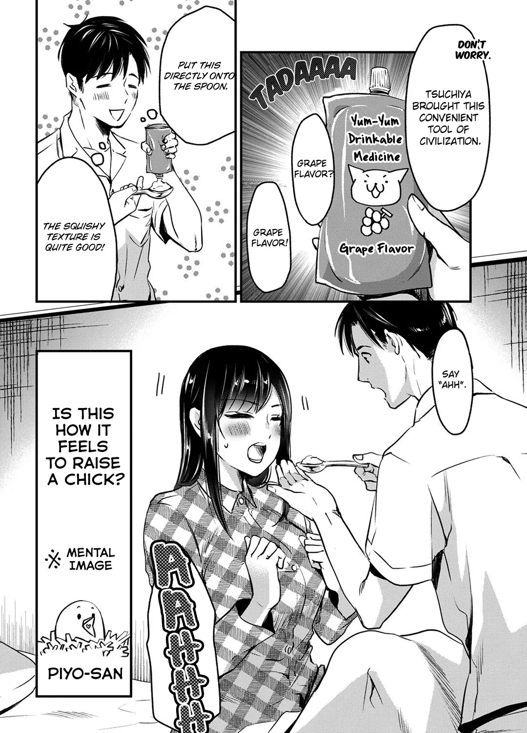 Tsuki 50-man Moratte mo Ikigai no Nai Tonari no Onee-san ni 30-man de Yatowarete "Okaeri" tte Iu Oshigoto ga Tanoshii Chapter 5 page 35 - MangaKakalot