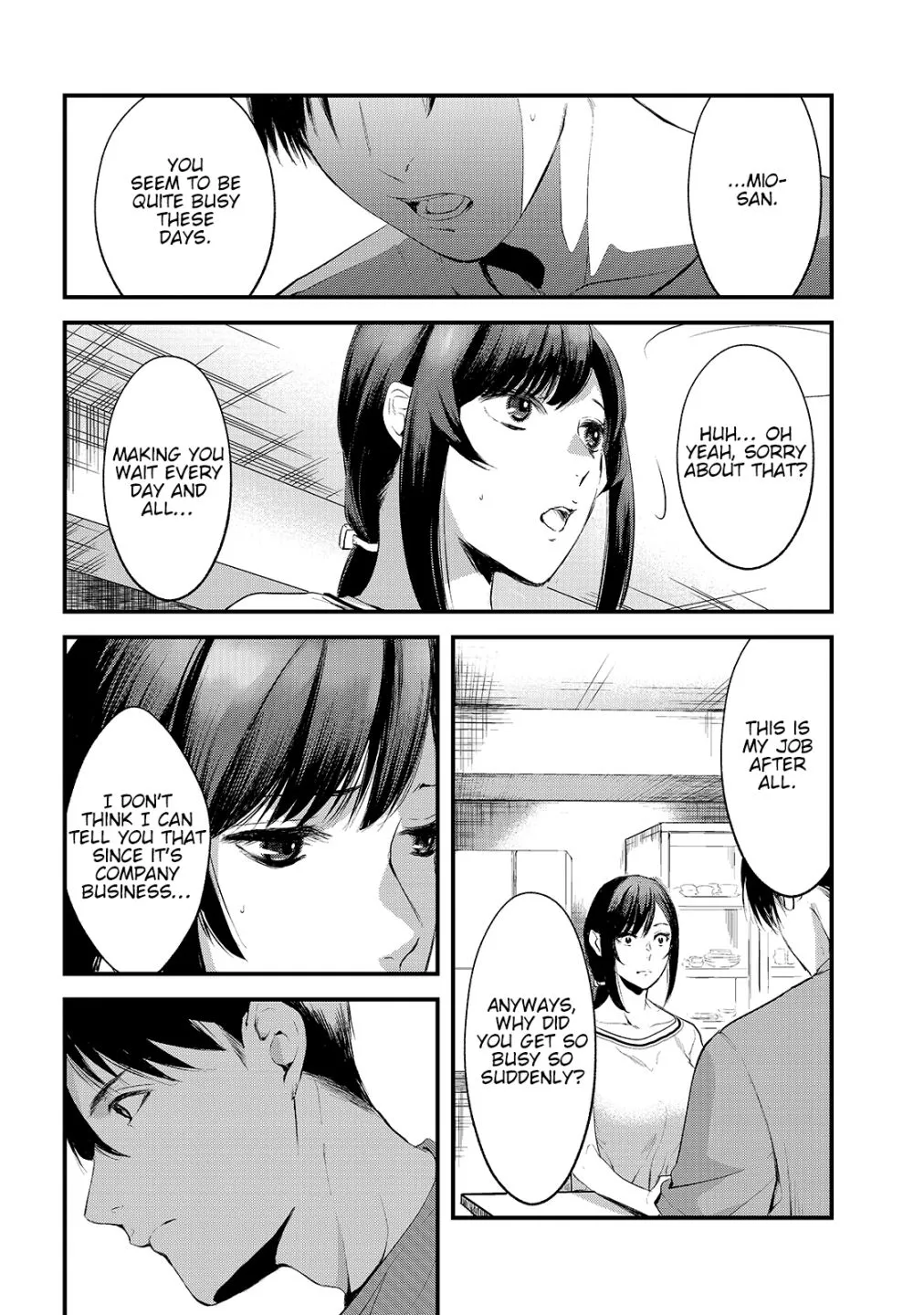 Tsuki 50-man Moratte mo Ikigai no Nai Tonari no Onee-san ni 30-man de Yatowarete "Okaeri" tte Iu Oshigoto ga Tanoshii Chapter 9 page 14 - MangaKakalot