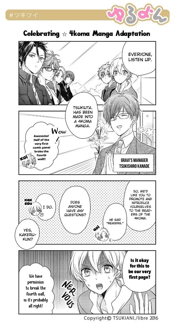 Tsukiuta. Tweet Manga -Tsukitwi.- Chapter 1 page 1 - MangaKakalot