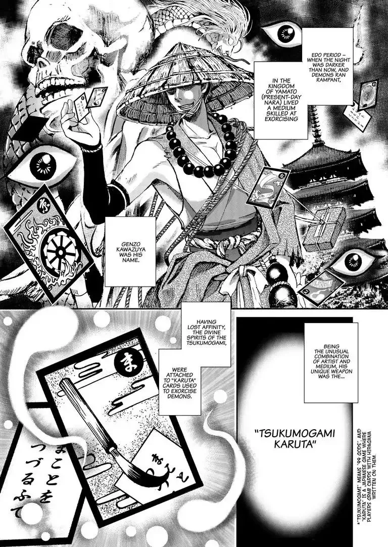 Tsukumogami Karuta: Cards of the 99 Gods Chapter 1 page 2 - MangaKakalot