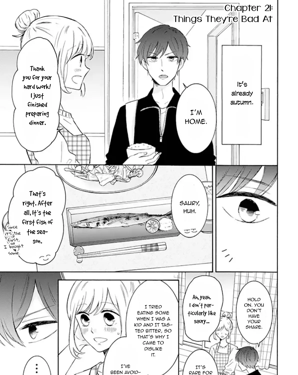 Tsun-Ama na Kareshi Chapter 21 page 1 - MangaNato