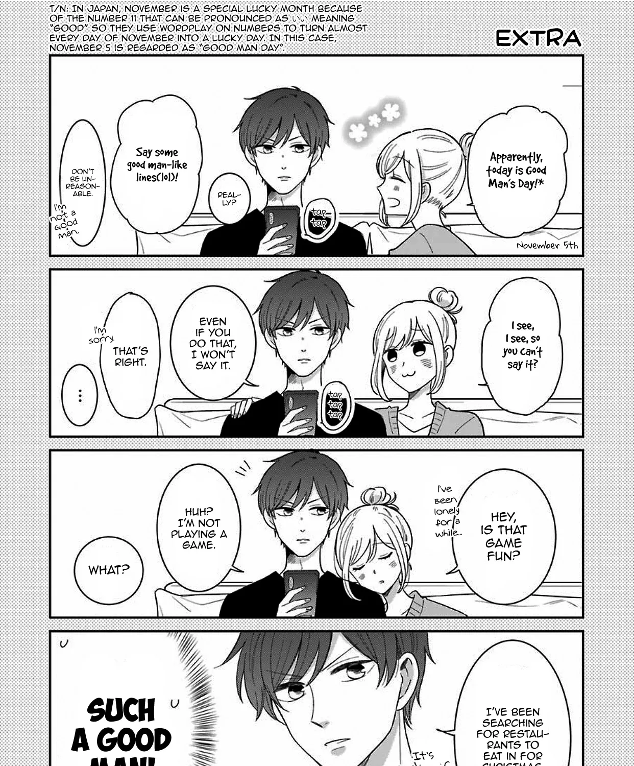 Tsun-Ama na Kareshi Chapter 43.5 page 19 - MangaNato