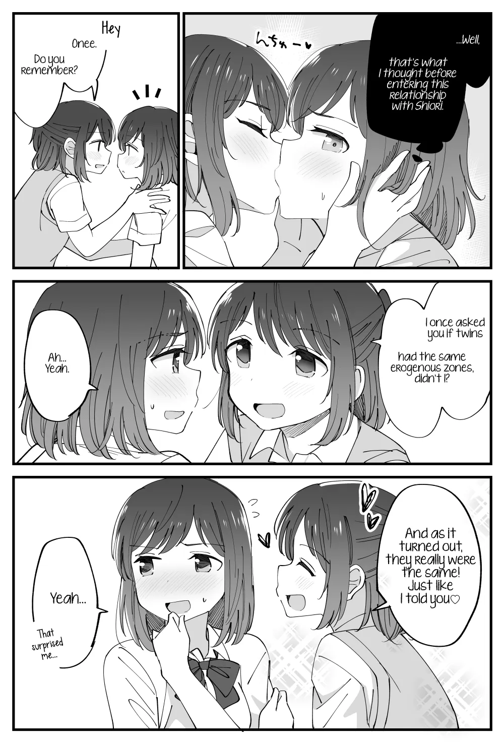 Twin Yuri Chapter 4 page 2 - MangaKakalot